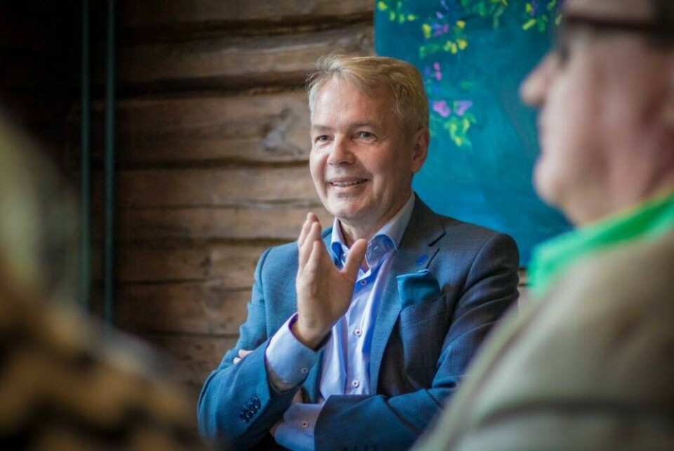 Pekka Haavisto is Foreign Minister of Finland. Photo: Green Party