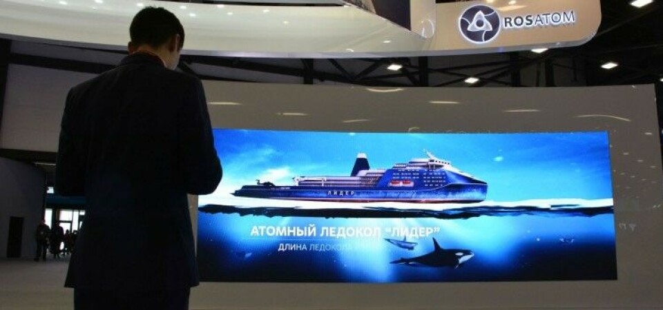 Russia originally planned to build three super-powerful Lider-class icebreakers. Photo: Atle Staalesen