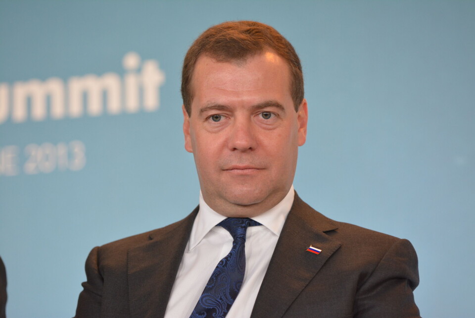Дмитрий Медведев. Фото: Томас Нильсен