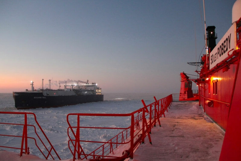 Shipping on the Northern Sea Route. Photo: Rosatomflot