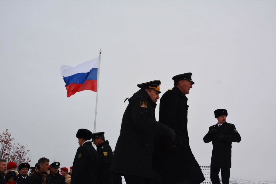 There was solid high-ranking representation from both countries’ armed forces. Photo: Atle Staalesen