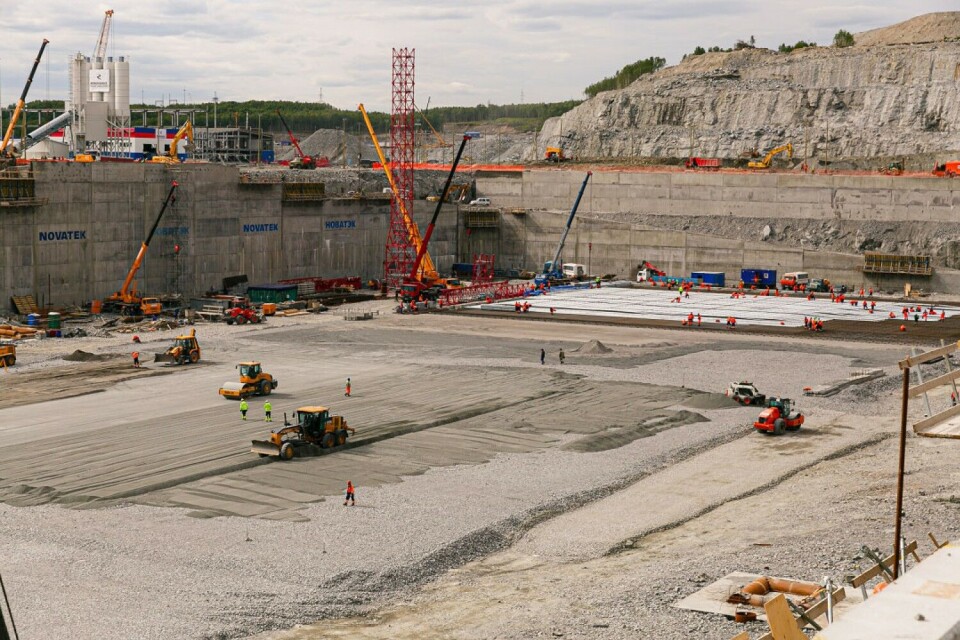The Belokamenka yard in summer 2019. The plant will construct Novatek’s floating production platforms for Arctic LNG projects. Photo: Gov-murman.ru