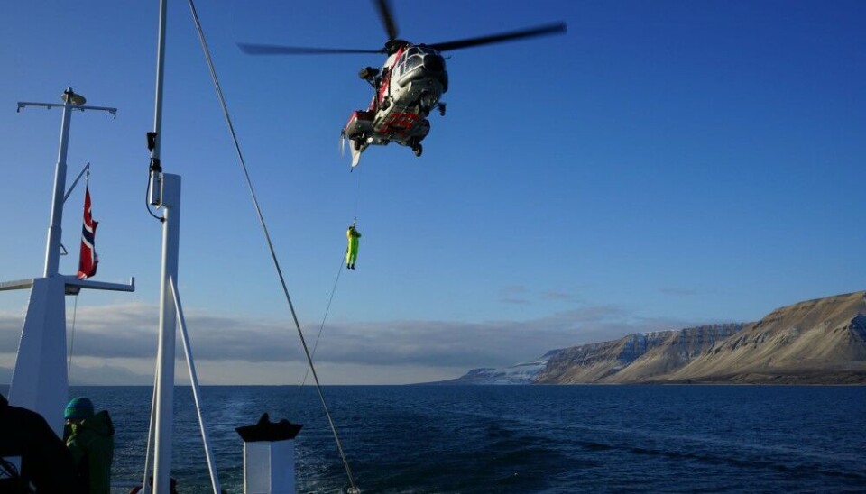 The Governor of Svalbard operates two Super Puma AWSAR helicopters, key to Norway's Search- and Rescue (SAR) capabilities in the Arctic. Photo: Thomas Nilsen