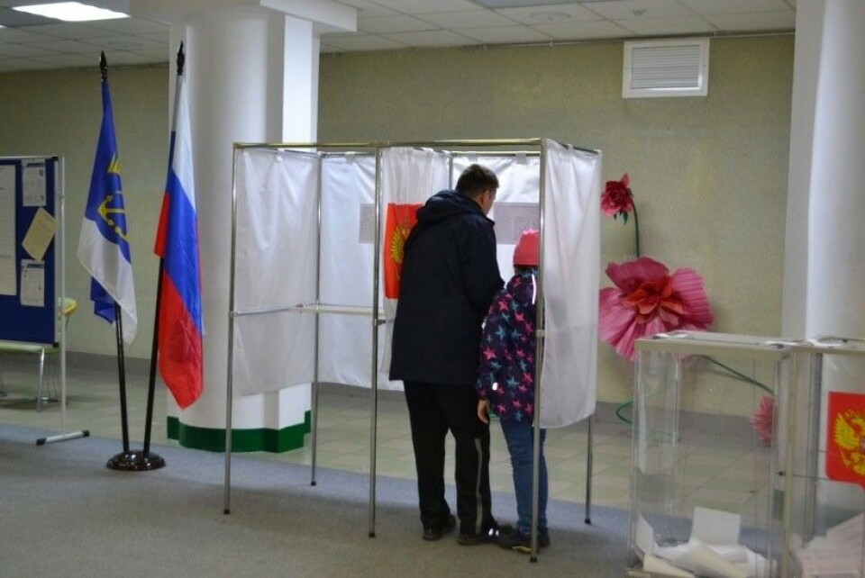 No queues of voters by the polls in Murmansk region. Photo: Severomorsk City
