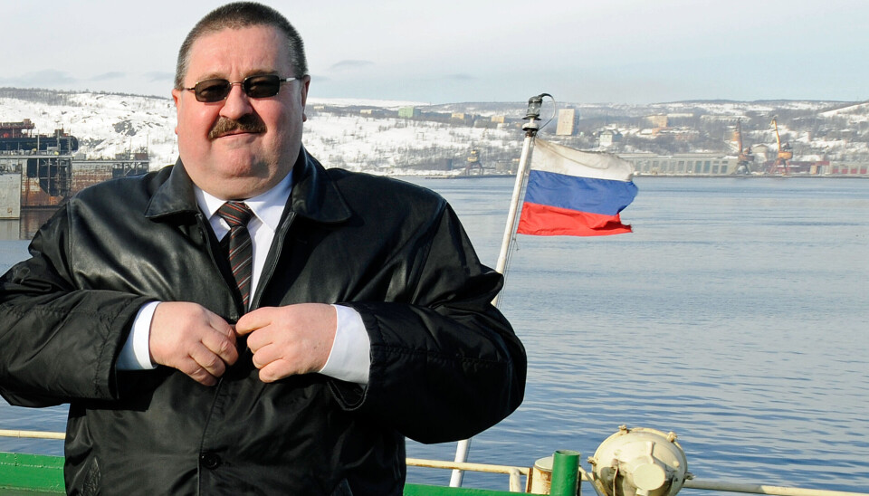 Vyacheslav Ruksha is Director of the Northern Sea Route Directorate. Photo: Thomas Nilsen