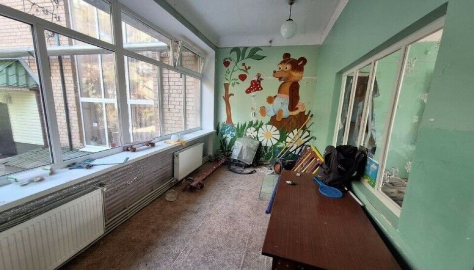 Renovation of the Center for social and psychological rehabilitation of children in Melitopol paid for by the Arkhangelsk region. Photo: Melitopol administration