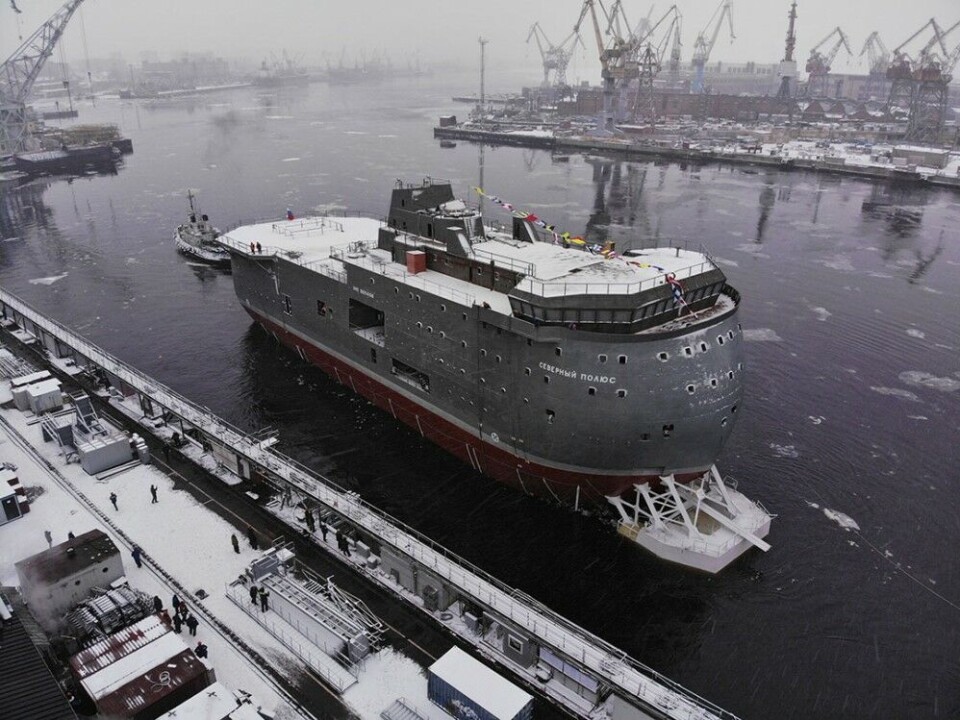 The 'Severny Polyus' will be ready for sailing in 2022. Photo: admship.ru
