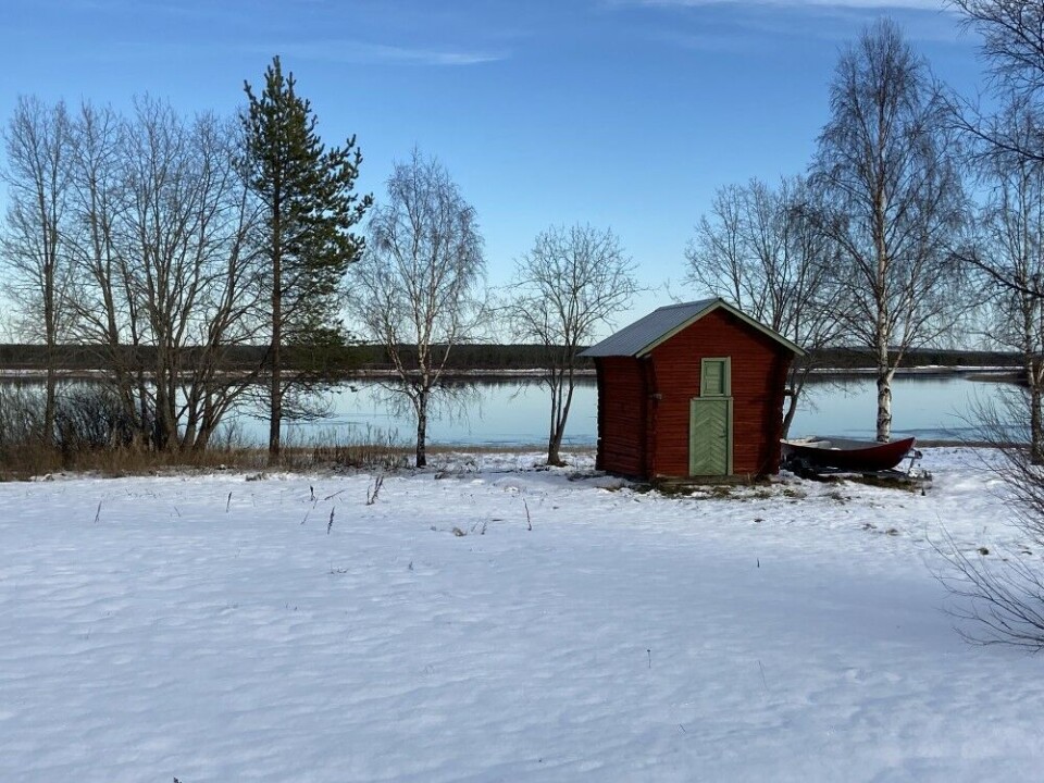 Vittangi by the Torne River. Photo: Thomas Nilsen