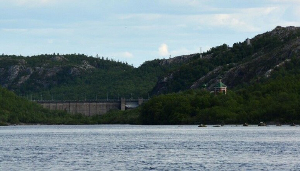 The Church of Boris and Gleb is easily visible from the Norwegian side of the border. Photo: Atle Staalesen