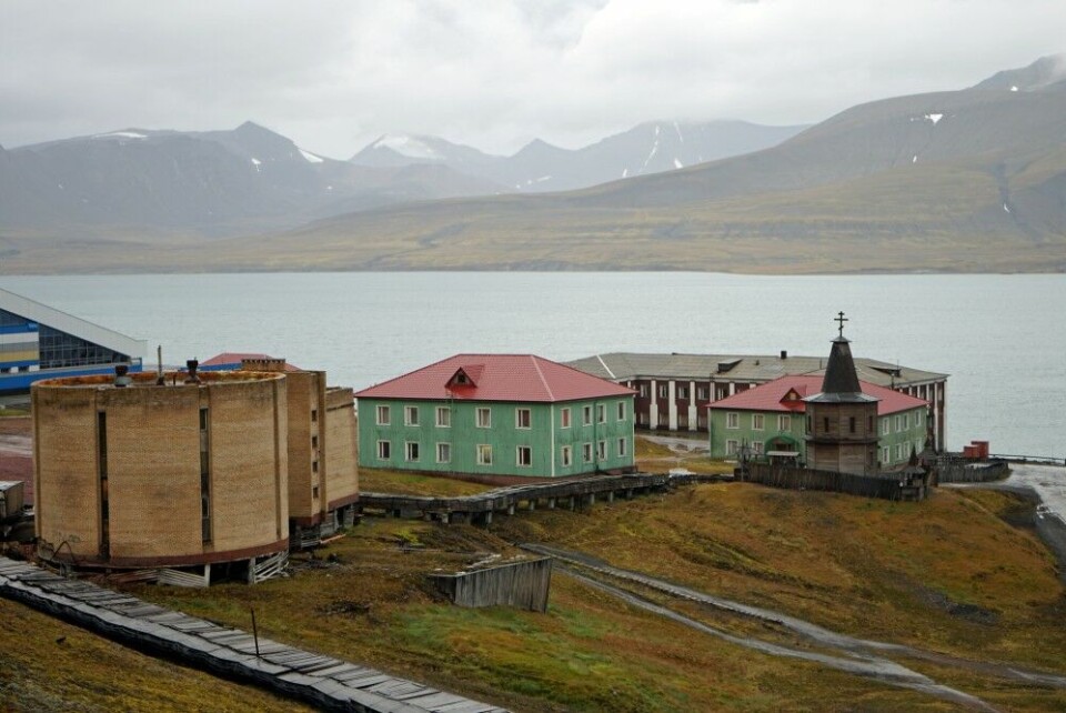 There are mainly Russians and Ukranians living in Barentsburg. Photo: Thomas Nilsen