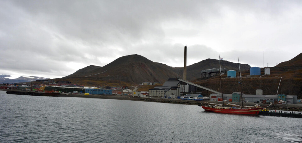 Longyearbyen has until recently been dominated by company Store Norske and its coal mining industry. Photo: Atle Staalesen