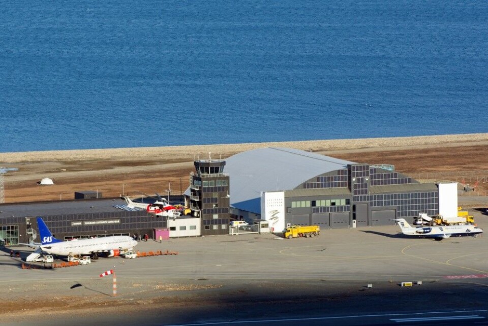 Longyearbyen airport. Photo: Thomas Nilsen