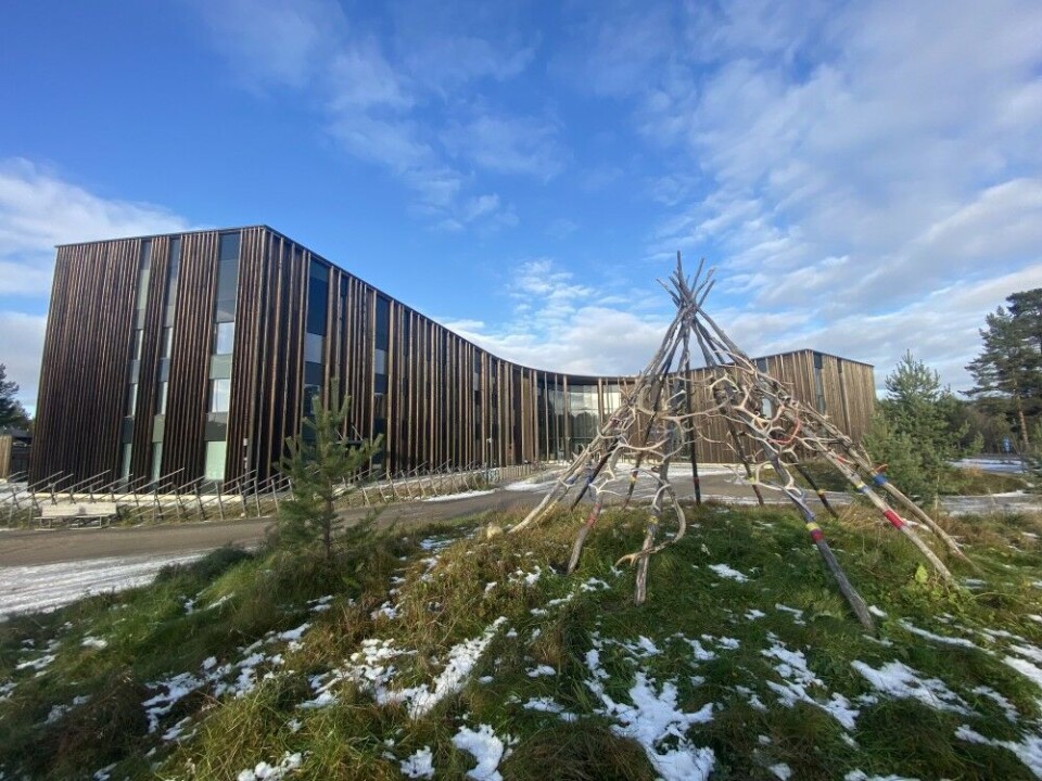 Sajos, the Sámi Cultural Centre in Inari.