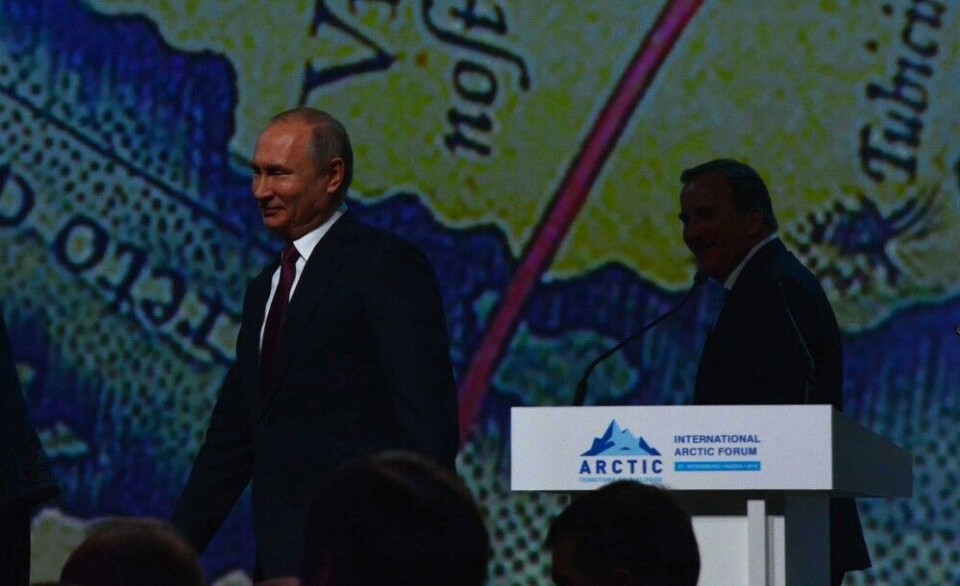 Vladimir Putin is ready to take over the rotating chair of the Arctic Council. Photo: Atle Staalesen