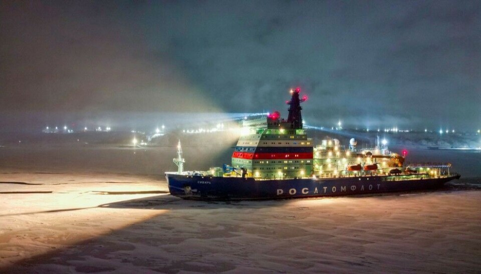The 'Stalingrad' will be similar to the Sibir that was included in Russia's nuclear icebreaker fleet in 2022. Photo: Oleg Pitalenko, Atomflot