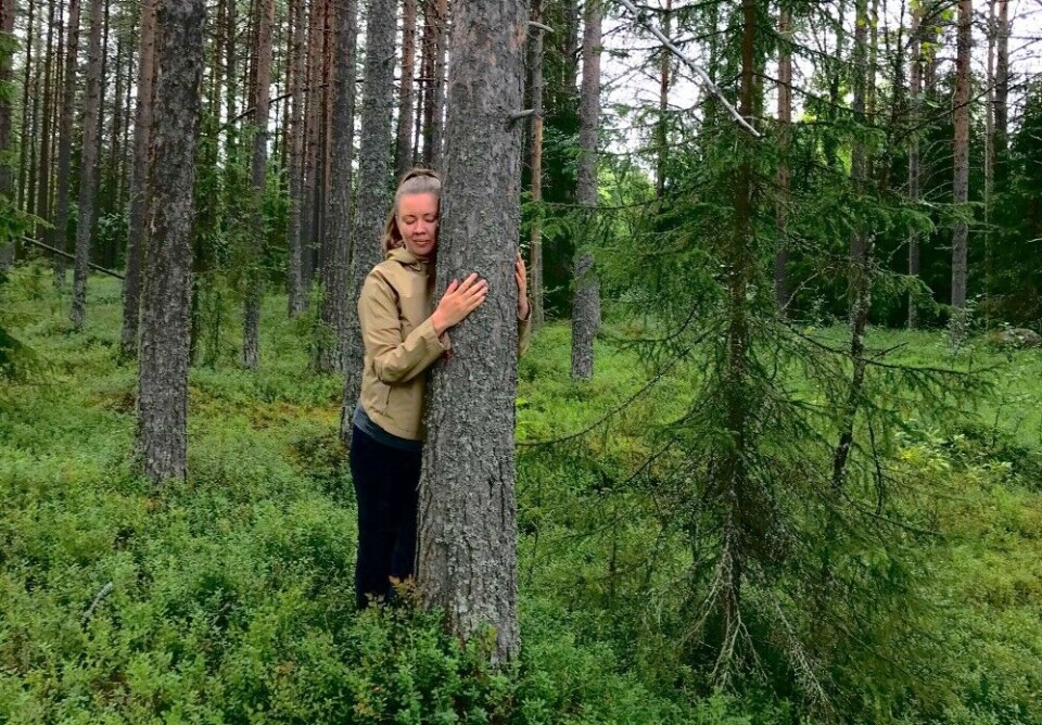 Riitta Raekallio-Wunderink runs the tree adoption agency HaliPuu. Photo: Saara-Maria Salonen