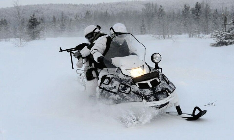 The A1 snowmobile. Photo: Mil.ru