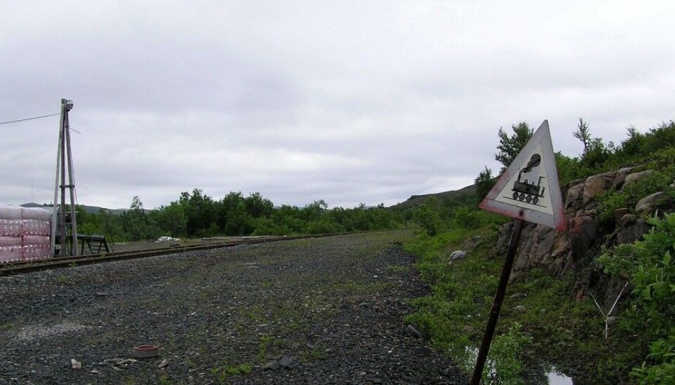 The Sydvaranger mine is connected with railway to a processing plant in Kirkenes. Photo: Atle Staalesen