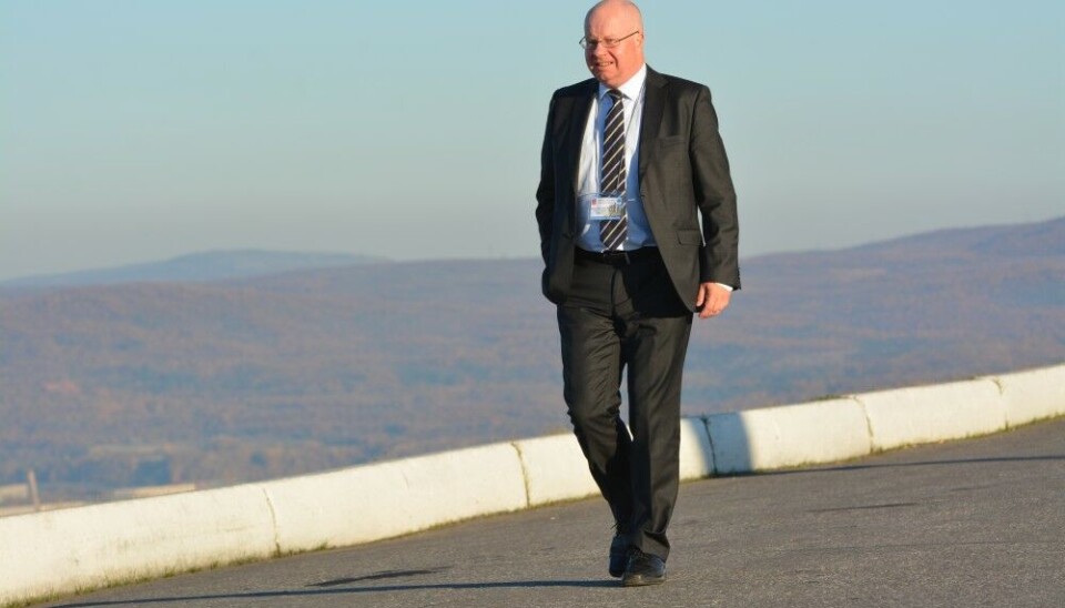 Morten Høglund is Chair of the Senior Arctic Officials. Photo: Thomas Nilsen