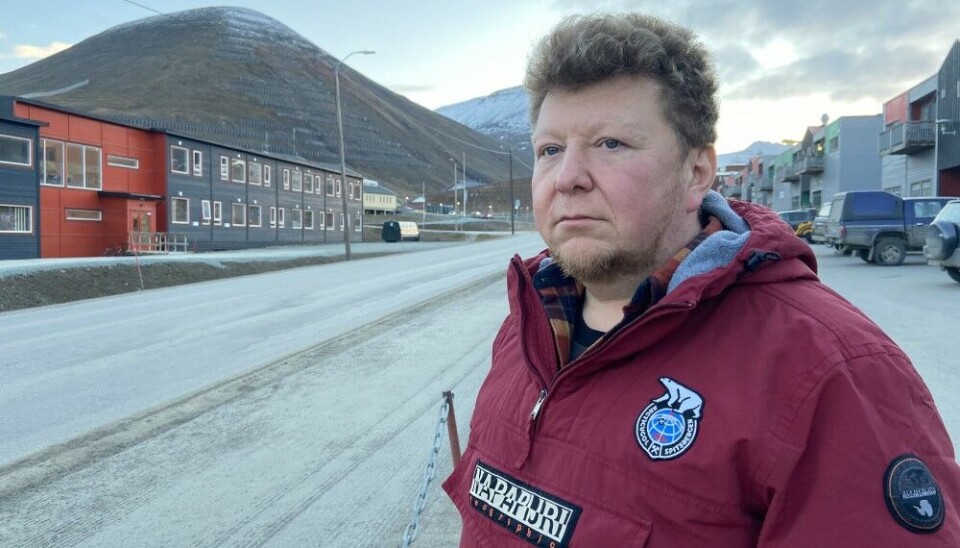 Timofey Rogozhin was for seven years director of the Russian state-owned tourist company in Barentsburg. Today, he lives in Longyearbyen. Photo: Thomas Nilsen