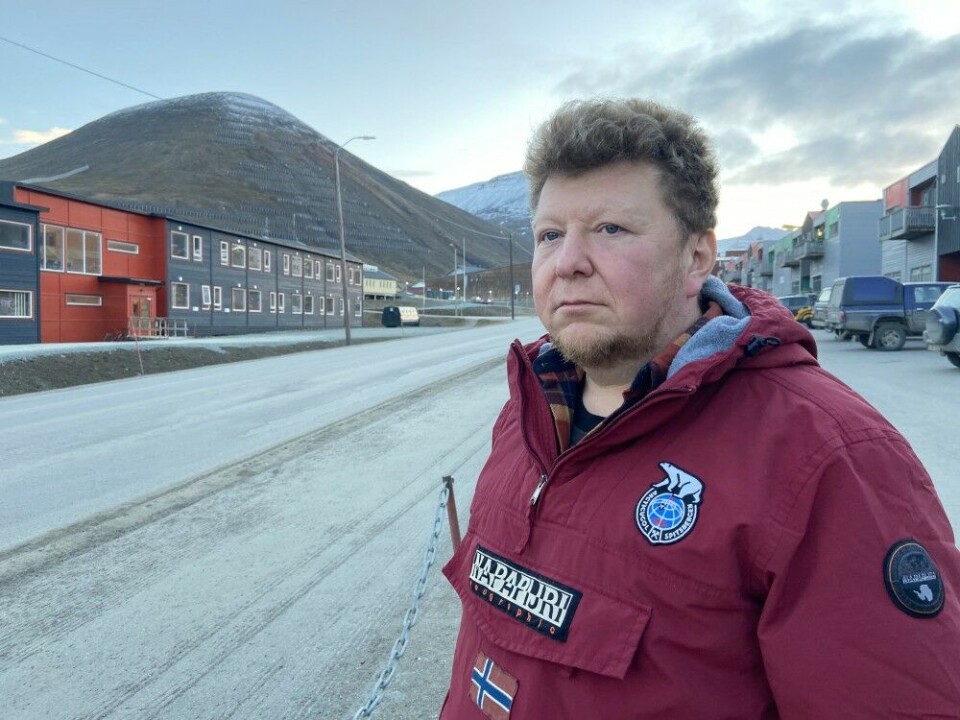 Timofey Rogozhin was for seven years director of the Russian state-owned tourist company at Svalbard. Here in Longyearbyen after he left Barentsburg.
