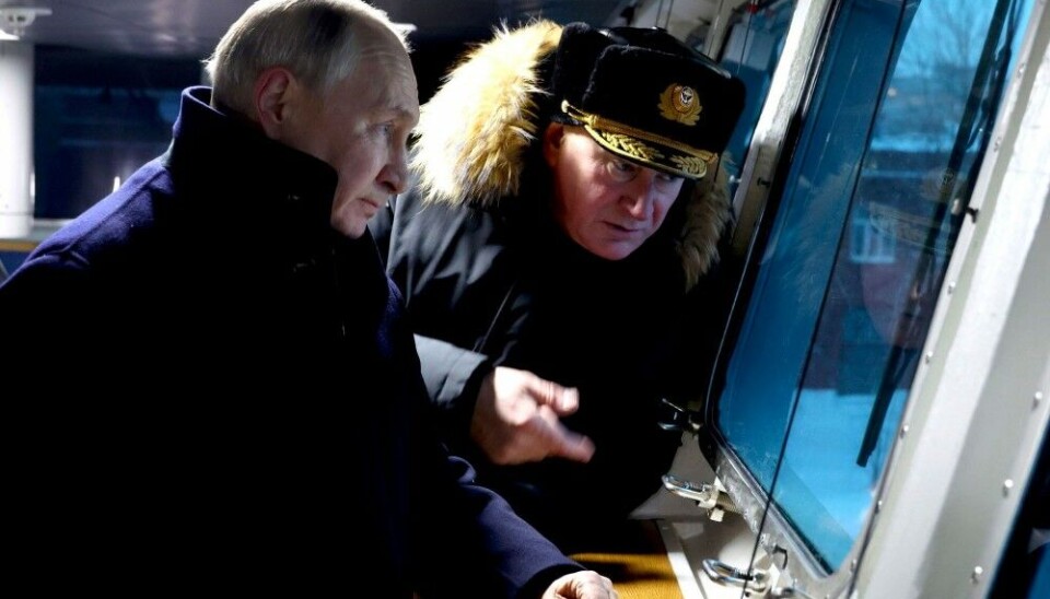 Владимир Путин и главком ВМФ Николай Евменов в Архангельске. Фото: Kremlin.ru