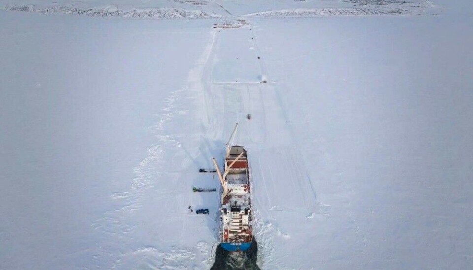 Shipment on the Yenisey to Rosneft’s Vostok Oil project. Photo: RN-Vankor