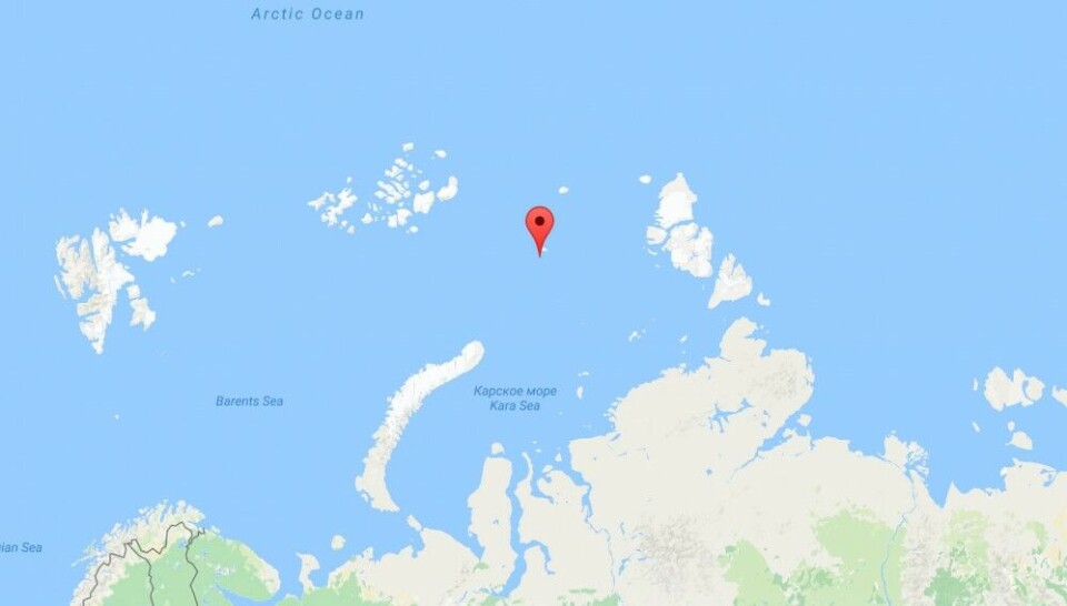 На о. Визе в январе 2016 года было на 17º теплее нормы