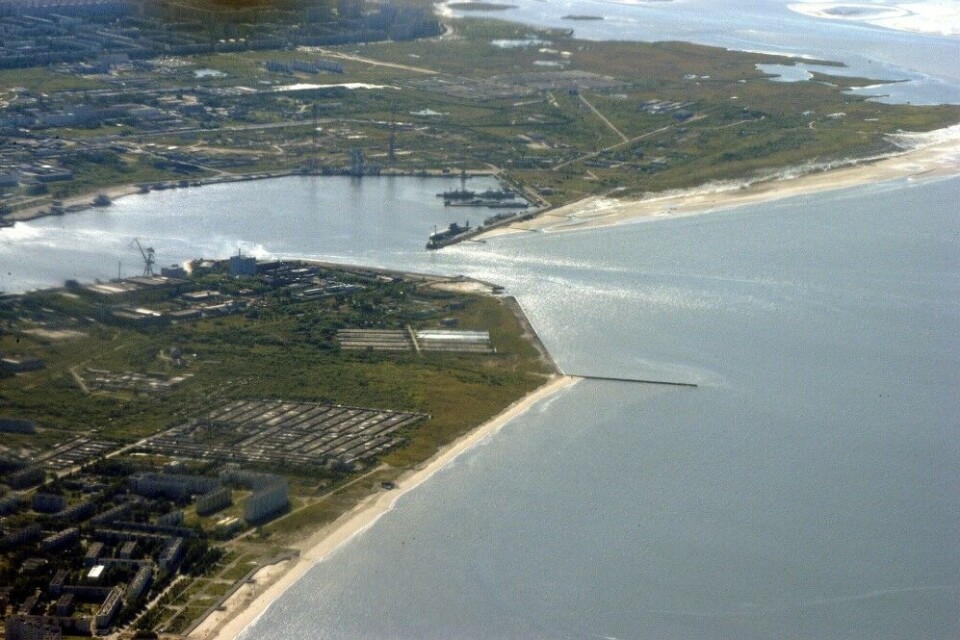 Severodvinsk is located on the Northern Dvina. Photo: Thomas Nilsen