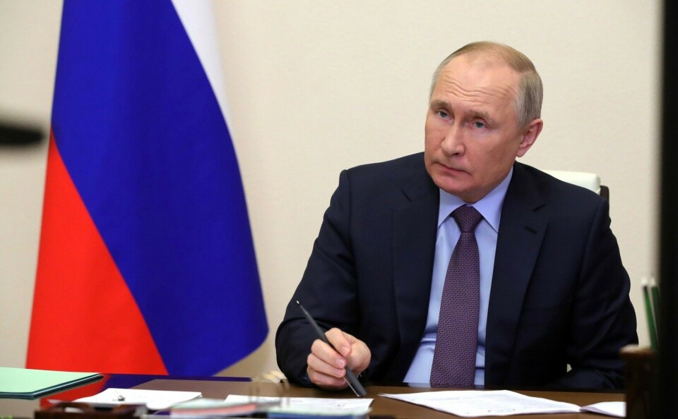 Putin chairs meeting on the situation in the oil and gas sector. Photo: Kremlin.ru