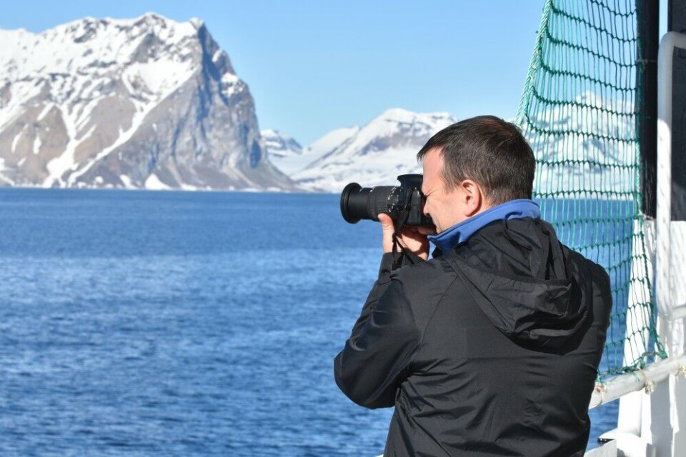 South on the westcoast of Spitsbergen. Photo: Thomas Nilsen