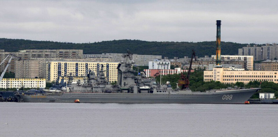 Severomorsk is the Russian Northern Fleet’s main base for surface vessels. Photo: Thomas Nilsen