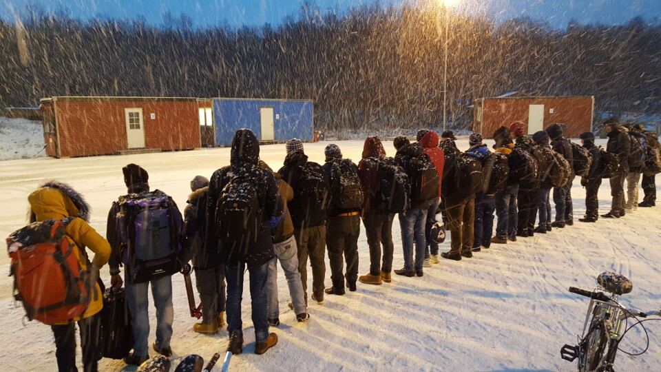 Migrants crossing into northern Norway and Finland from Russia in 2015 and early 2016 stirred tense cross-border relations. Photo: Thomas Nilsen