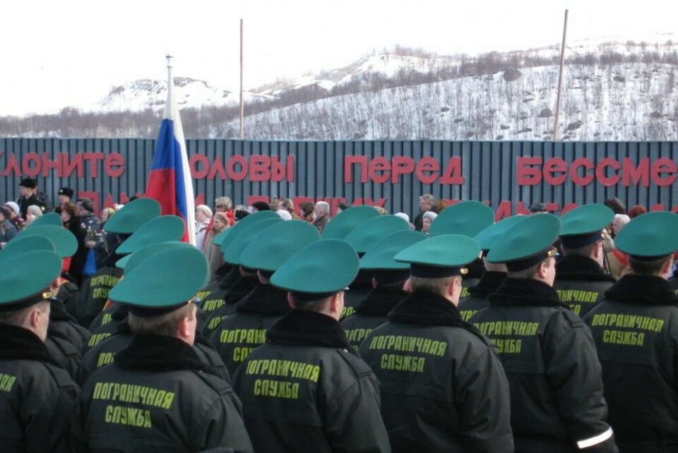 FSB Border Guards. Photo: Thomas Nilsen