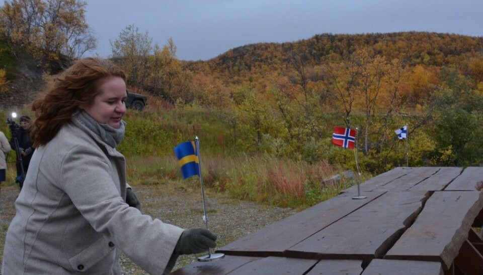 Stronger Nordic cooperation. Here from a defense ministers meeting in Porsanger, Norway. Photo: Atle Staalesen