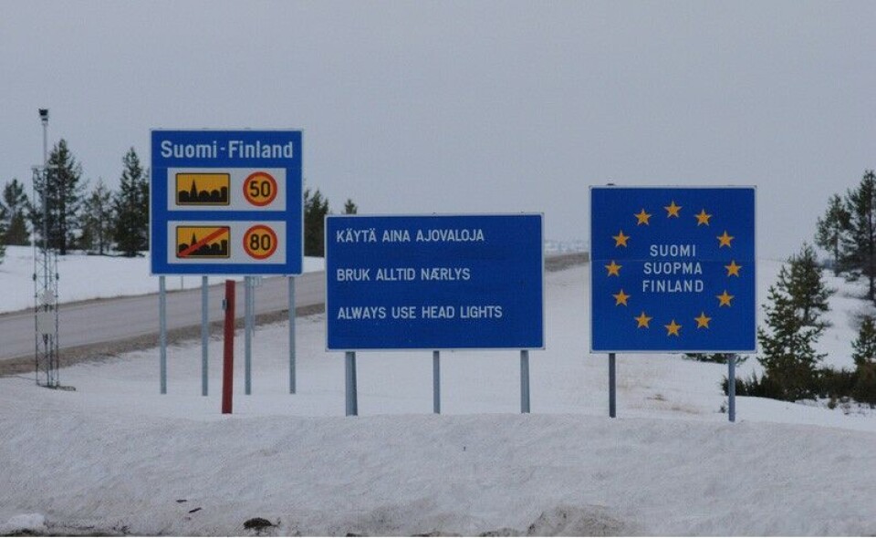 Between 5-20 migrants every day make it across the Russian-Finnish Arctic border. Photo: Thomas Nilsen