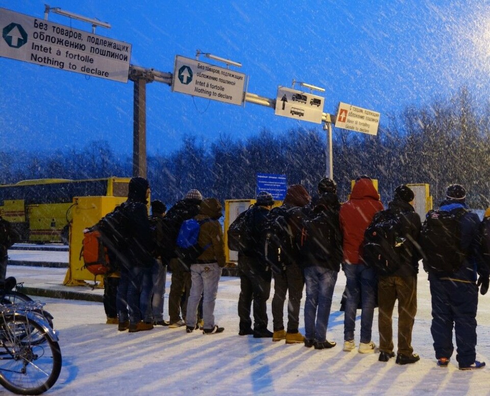 The situation at Storskog, border crossing point between Norway and Russia, has been calm since the migrant flows of 2015. Photo: Atle Staalesen
