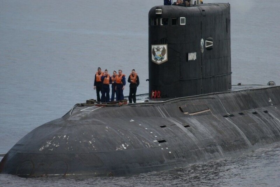 Kilo-class diesel-electric submarine. Photo: Thomas Nilsen