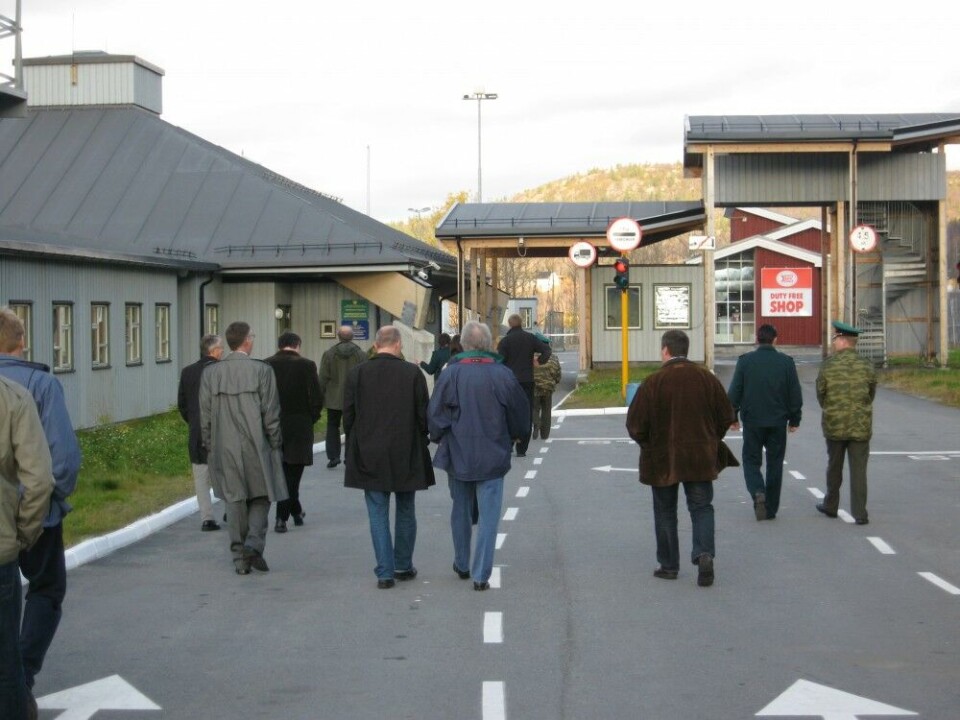 Russian border checkpoint to Norway, Borisoglebsk. Photo: Thomas Nilsen