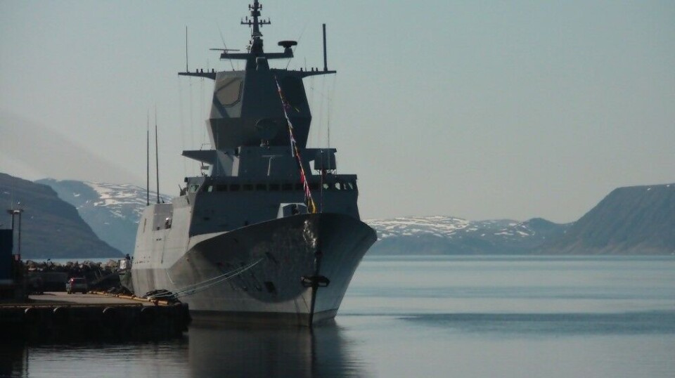 The new frigates will replace the current Fridtjof Nansen class of which Norway operates four. A fifth, the Helge Ingstad, here at port in Hammerfest, was scrapped after a collision in November 2018.