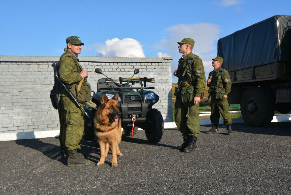 FSB border guards. Photo: Thomas Nilsen
