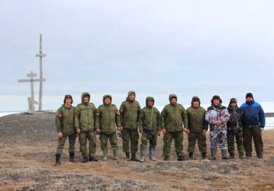 Participants in the expedition. Photo: mil.ru