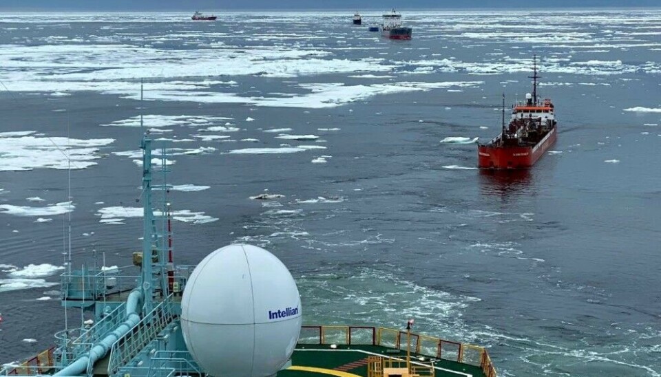 The Northern Sea Route is covered by sea-ice through most of the year. Photo: Rosatom/Kirill Razin
