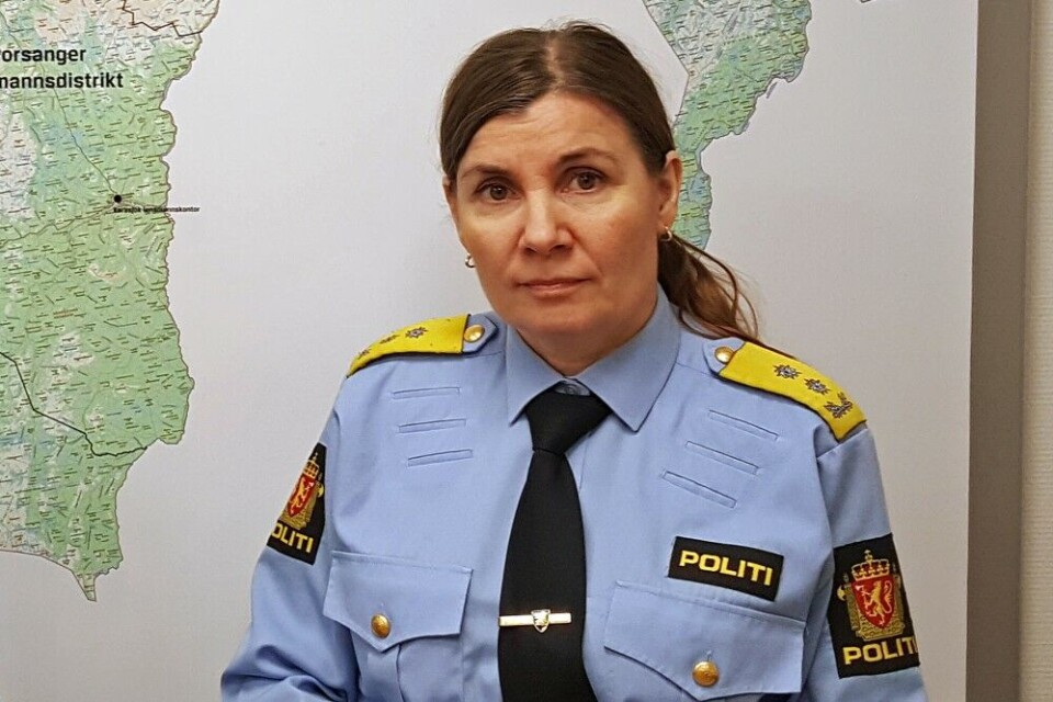 Ellen Katrine Hætta is Chief of Police in Finnmark. Photo: Thomas Nilsen