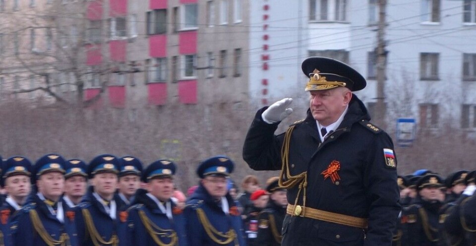 Nikolay Yevmenov is Head Commander of the Northern Fleet. Photo: Atle Staalesen