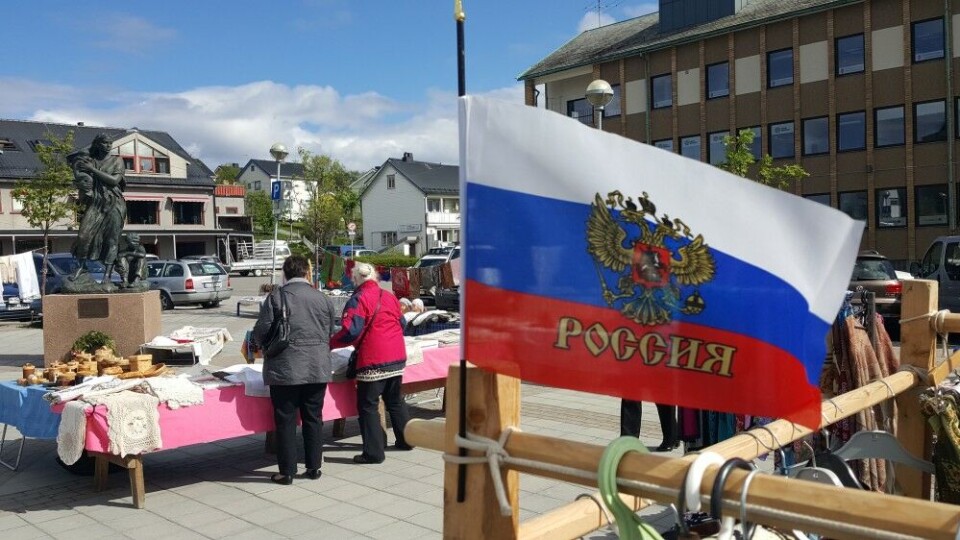 Russian market in Kirkenes. Photo: Thomas Nilsen