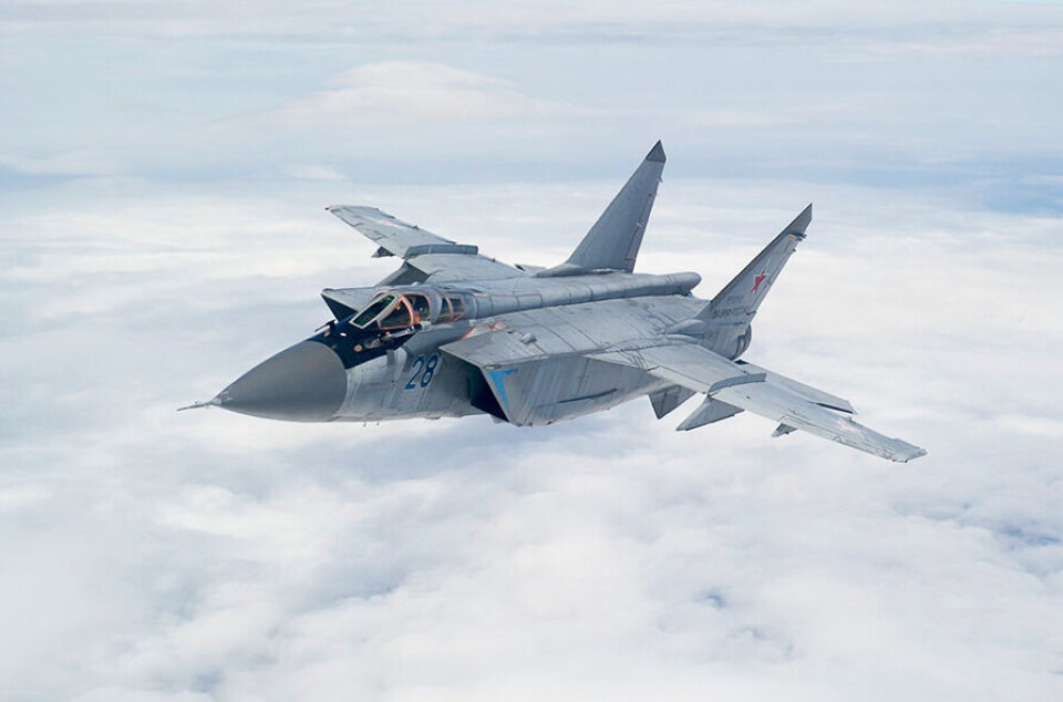 MiG-31is a supersonic interceptor aircraft. Photo: mil.ru