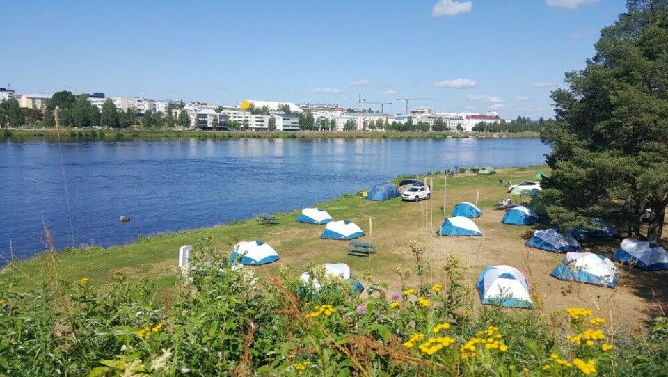 Rovaniemi camping. Photo: Thomas Nilsen