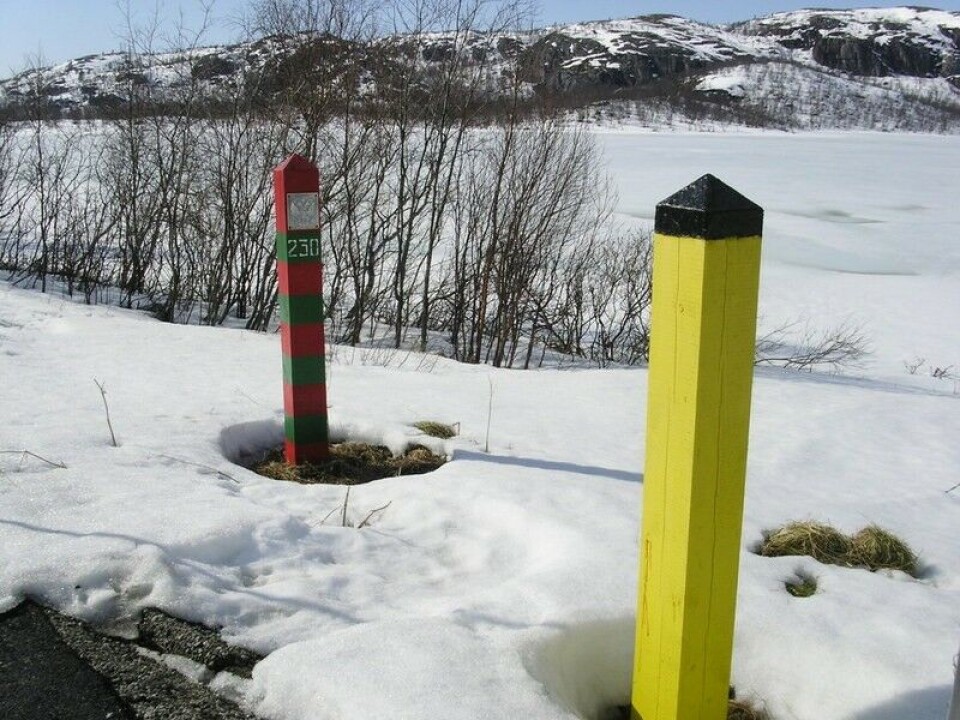 Russian-Norwegian border. Photo: Thomas Nilsen