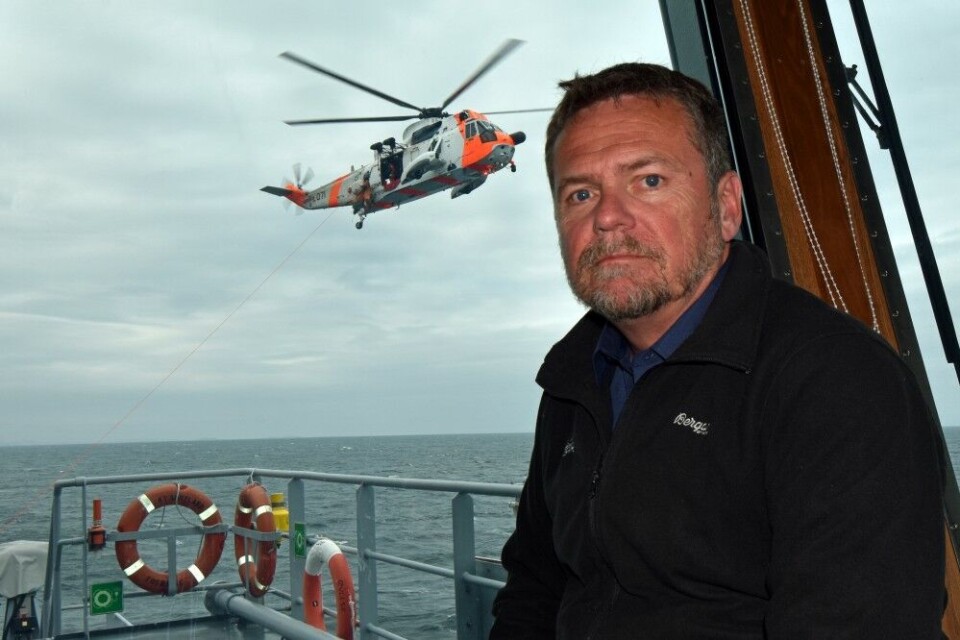 Bent-Ove Jamtli is Director of the Joint Rescue Coordination Centre of Northern Norway (JRCC). Photo: Thomas Nilsen